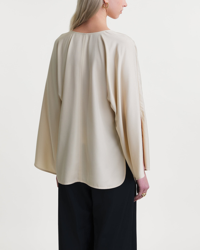 By Malene Birger Blouse Calias Vanilla 36