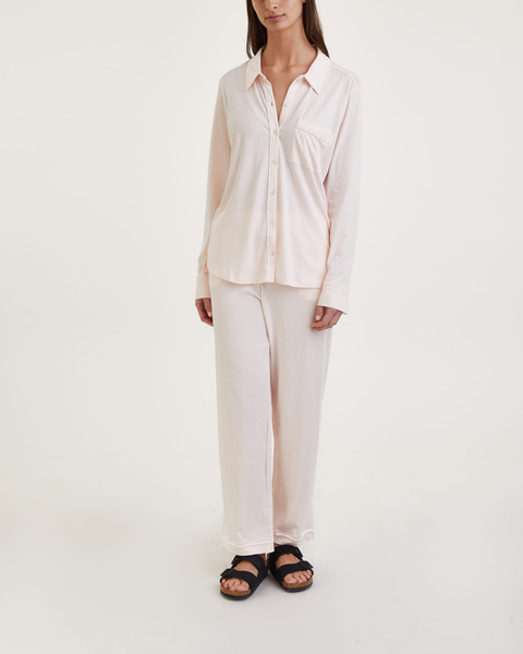 Pyjamas Set Cecilia Vit/rosa 2