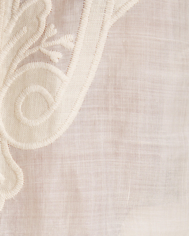 Zimmermann Blus Ottie Embroidered Creme 1 (S-M)