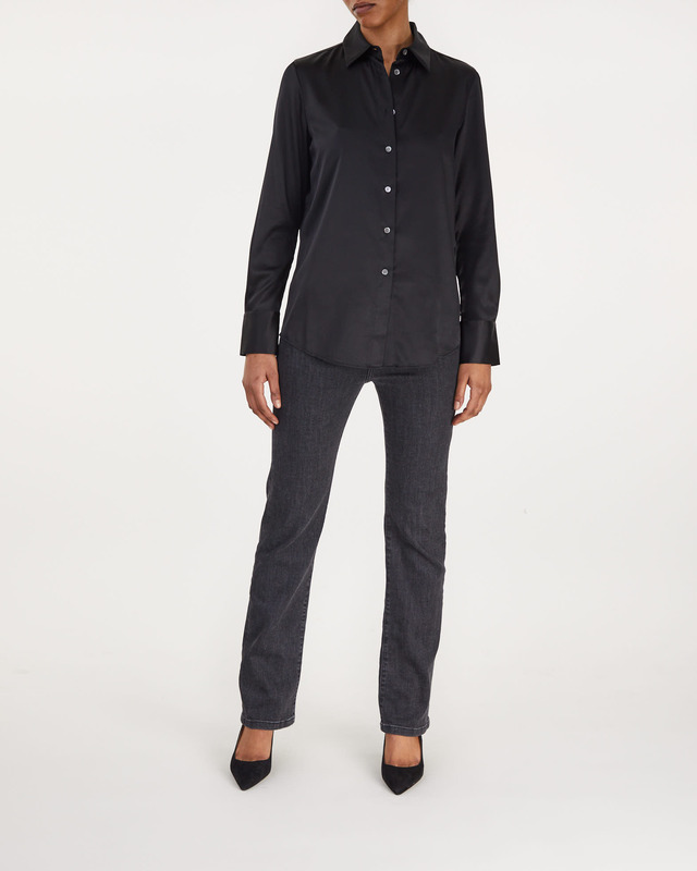 Filippa K Shirt Eira Silk Svart 40
