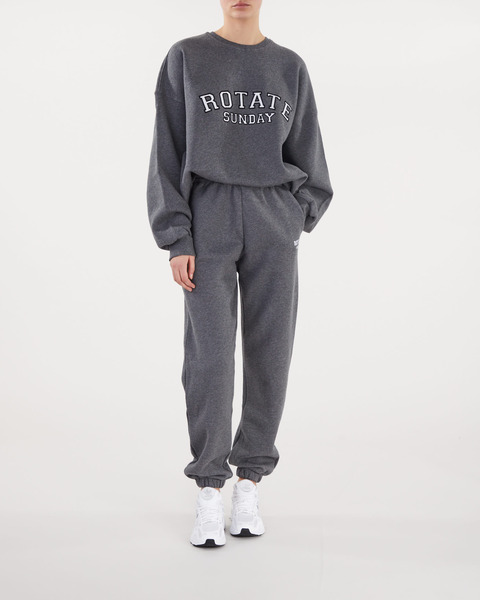 Sweatpants Logo Grey melange 1