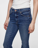 Mother Denim Jeans The Weekender Fray Mid Blue Denim Denim 31
