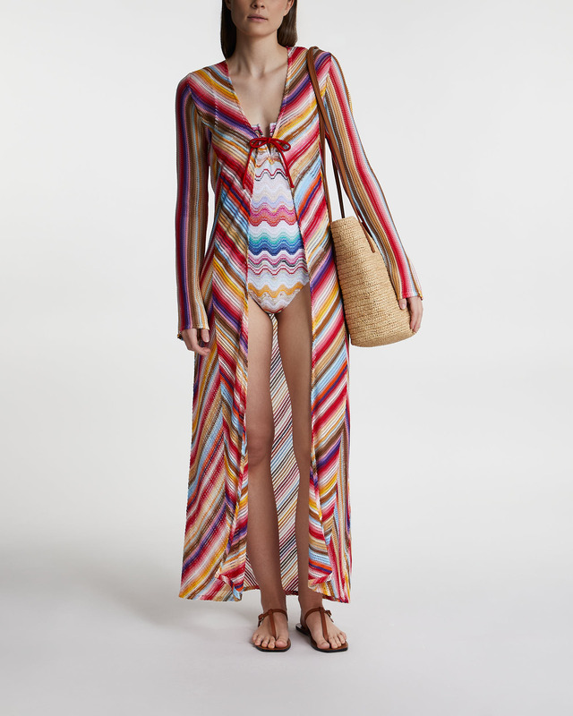 Missoni Dress Long Cover Up Red IT 38 (EUR 32)