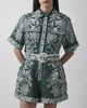 FARM Rio Jumpsuitr Miranda Short Sleeve Grön L