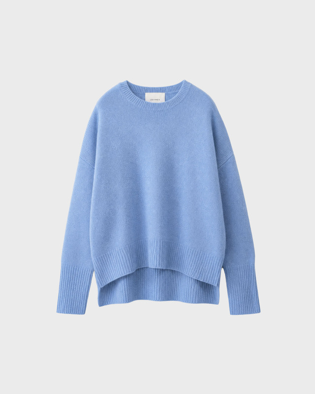 LISA YANG Striktrøje Mila Blue 0 (XS-S)