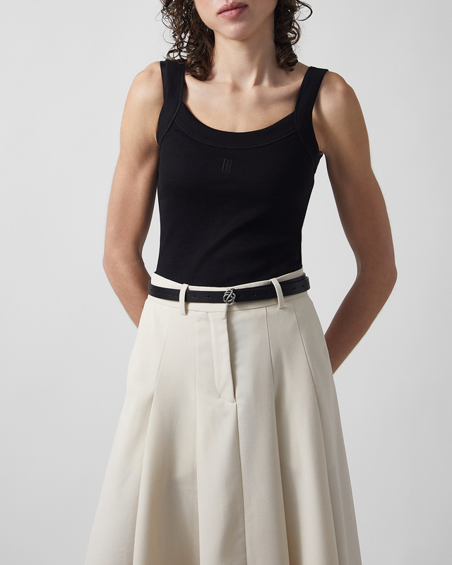By Malene Birger Topp Frillo Svart S