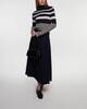 Moncler Tröja Turtleneck Wool  Mörkblå XS