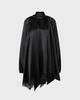 Malina Miniklänning Norea Lace Hem Satin Mini Black 36