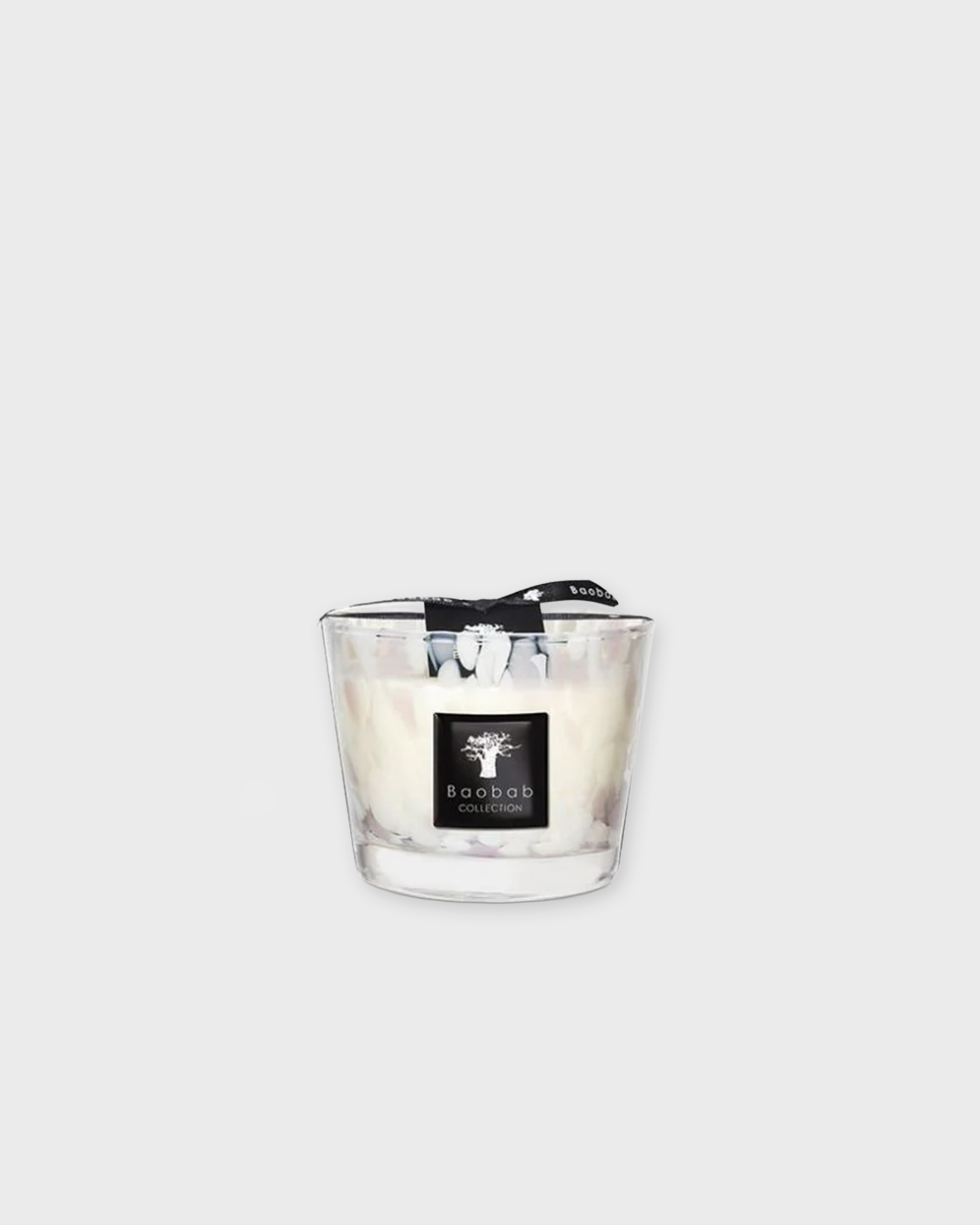 Baobab Candle Max 10 White S In White
