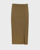 Dagmar Skirt Fitted Midi Dark Green M