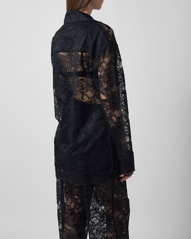 Sportmax Shirt Floral Jersey Black M