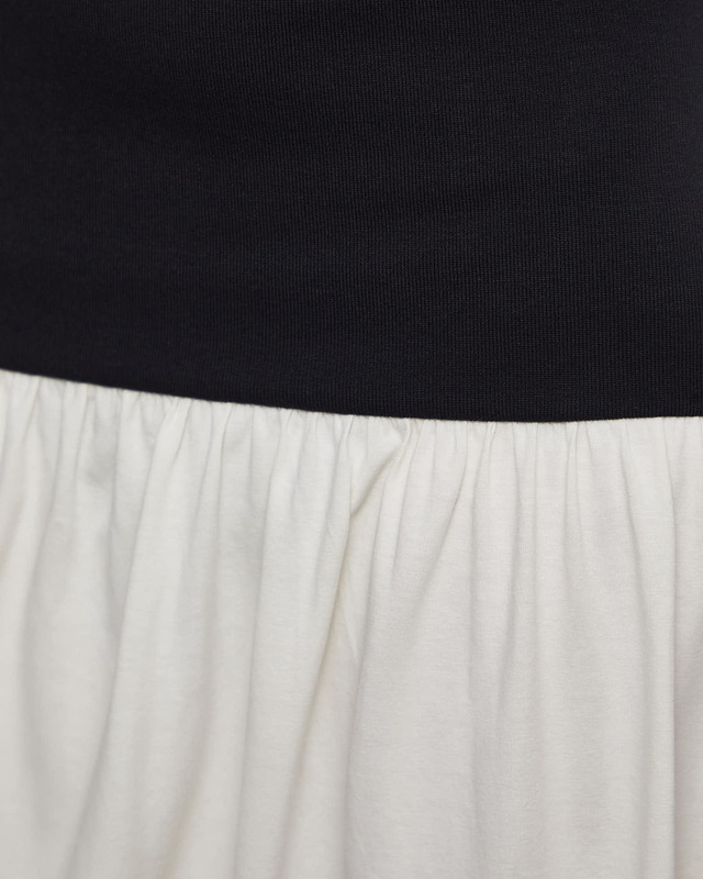 Wakakuu Icons Dress Tilos Svart/creme L