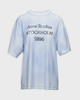 Acne Studios T-Shirt Logo Relaxed Crewneck Dusty blue XS