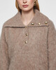 Malina Sweater Yselle Alpaca Blend Taupe L