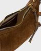 Isabel Marant Väska Oskan Moon Suede Brons ONESIZE