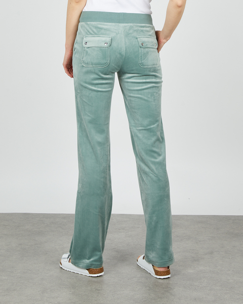 Trousers Del Rey Classic Velour Green 2
