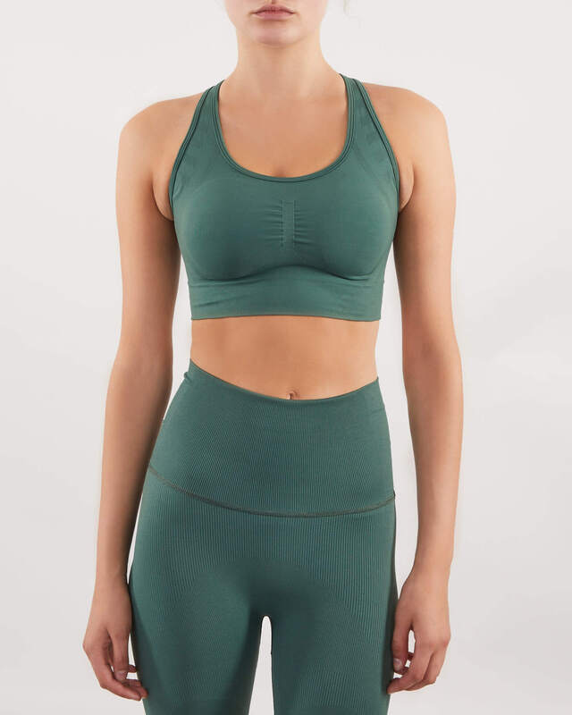 Adidas Sportbh FRMT SCLPT Grön M