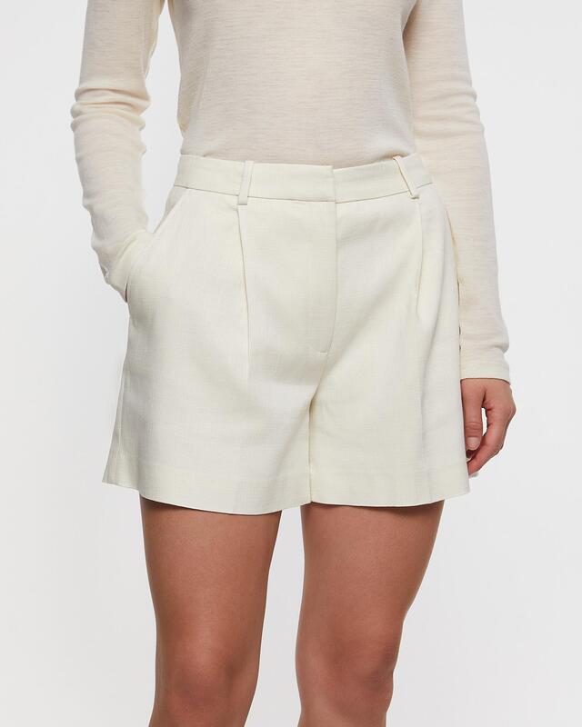 Anine Bing Shorts Trent  Cream US 12 (EUR 44)