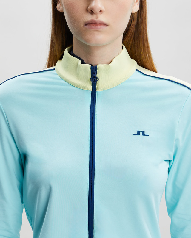 J Lindeberg Tröja Tamara Mid Layer Blå XL