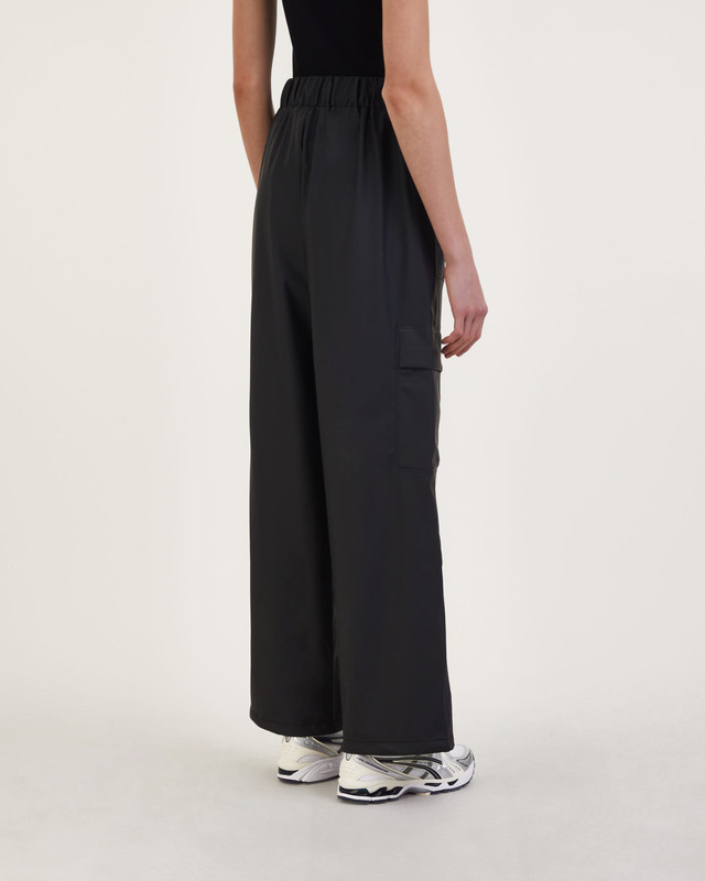 Rains Rain Cargo Pants Wide Black XS