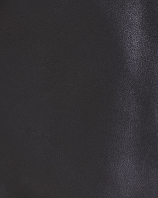 Anine Bing Leather Jacket Benjamin Moto Svart L