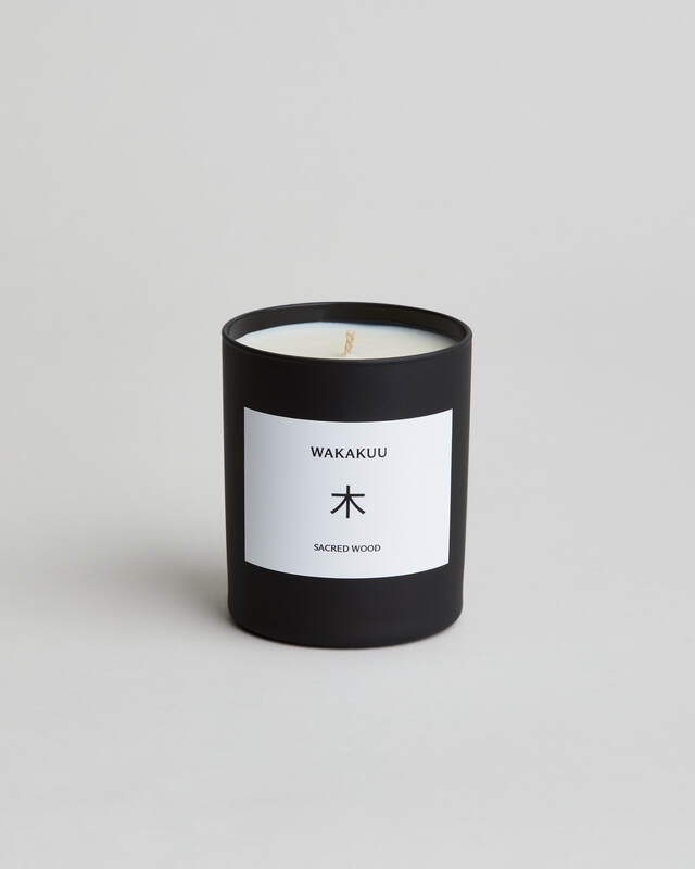 Wakakuu Candle Rosewood & Velvet Svart ONESIZE