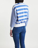 Polo Ralph Lauren Sweatshirt Relaxed Long Sleeve Stripe Vit/blå XL