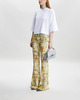 Acne Studios Byxor Bootcut Fluid Print  Grön 34