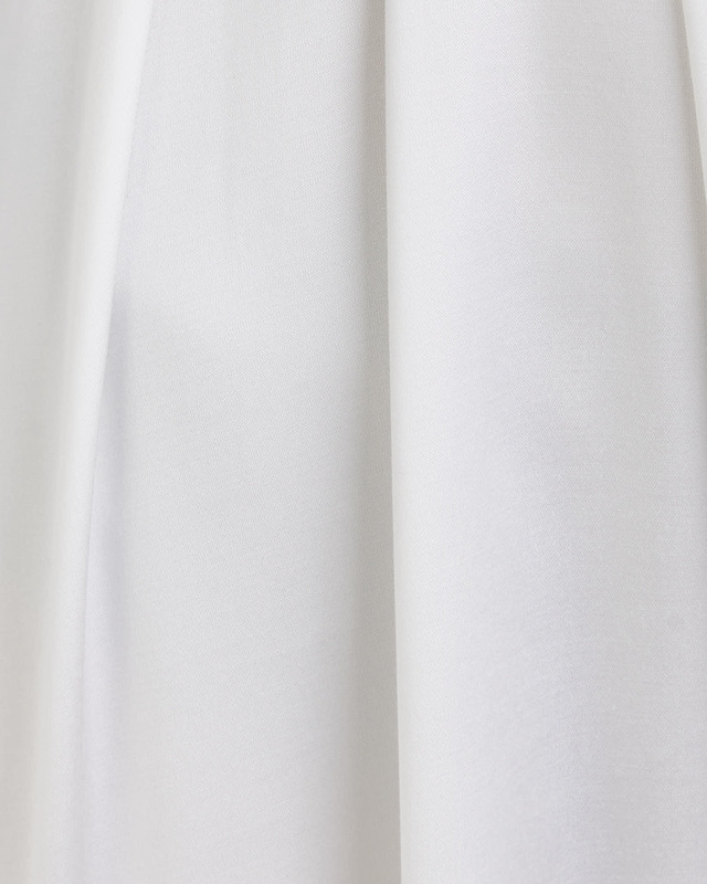 Acne Studios Dress Buttoned Satin White 36