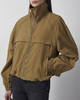Acne Studios Jacka Nylon Logo Mörkgrön 38