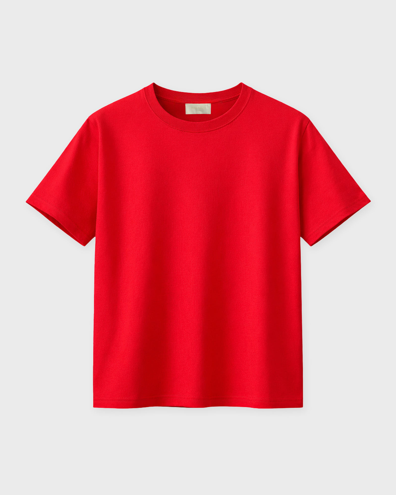 Wakakuu Icons Women's Red T-Shirt Elsy Cotton Xs
