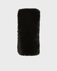 Acne Studios Furry Scarf Black ONESIZE