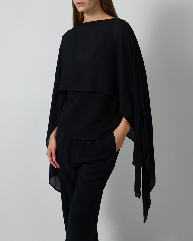 Wakakuu Icons Cape Ilse Sheer Svart ONESIZE