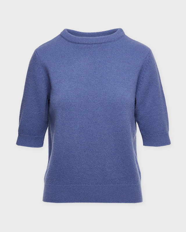 Wakakuu Icons Top London Wool Cashmere Blue L