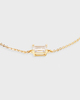 Izabel Display Armband One Stone Vit ONESIZE