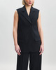 Teurn Studios Väst Tailored Waistcoat Svart 38