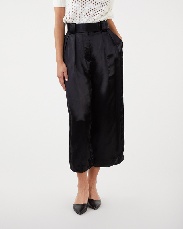 KHAITE Trousers Tino Black US 4 ( EUR 36)