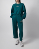 New Balance Tröja Trackside Fleece Crew Grön M
