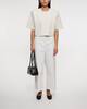 JOSEPH Byxor Temple Light Gabardine Stretch Ivory 36