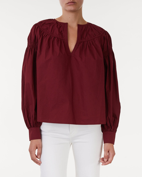 Blus Ora Bordeaux 1