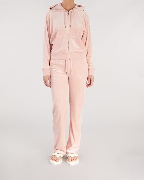 Trousers Del Rey Classic Velour Light pink 2