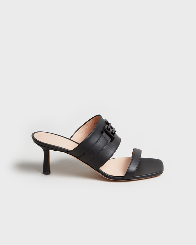 Bally Sandalettl Elia Leather 65 Svart EUR 36