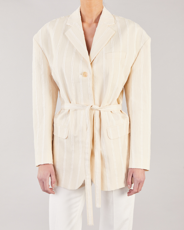 Acne Studios Bältes kavaj   Beige 42