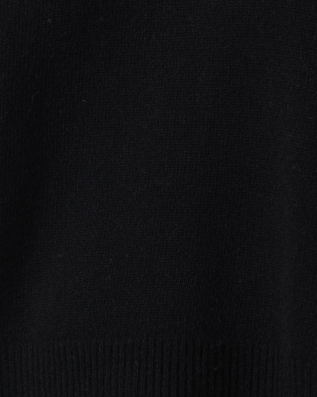 Dagmar Genser Soft Wool Scoop Knit Svart S
