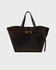 Anine Bing Shoppingtaske Elly Embossed Mørkebrun ONESIZE