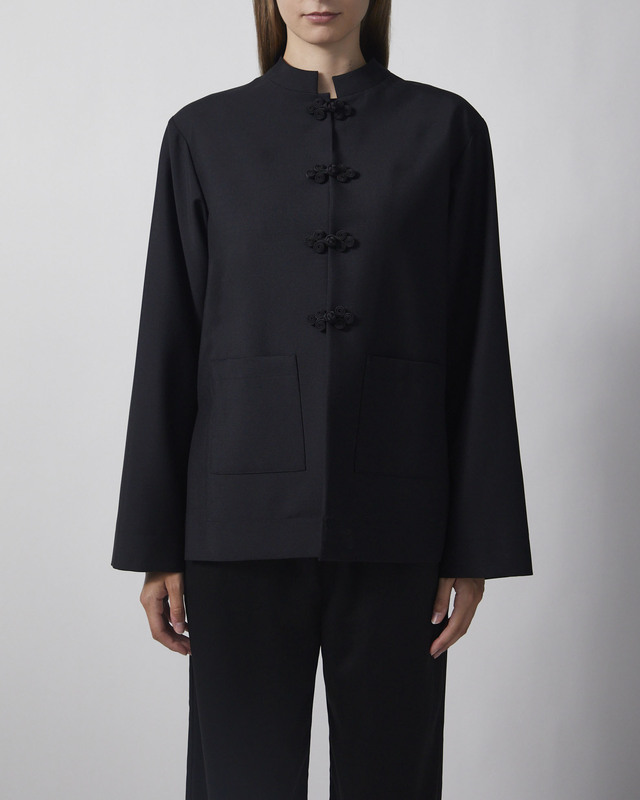 RÓHE Jacket Pankou Closure Black 34