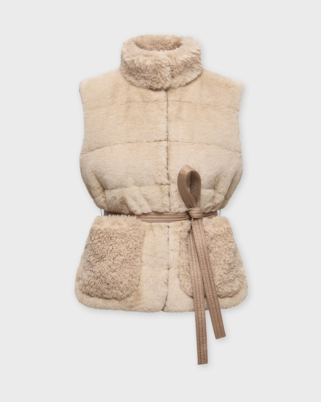 Moncler Vest Joui Ivory MONCLER 2 (M)