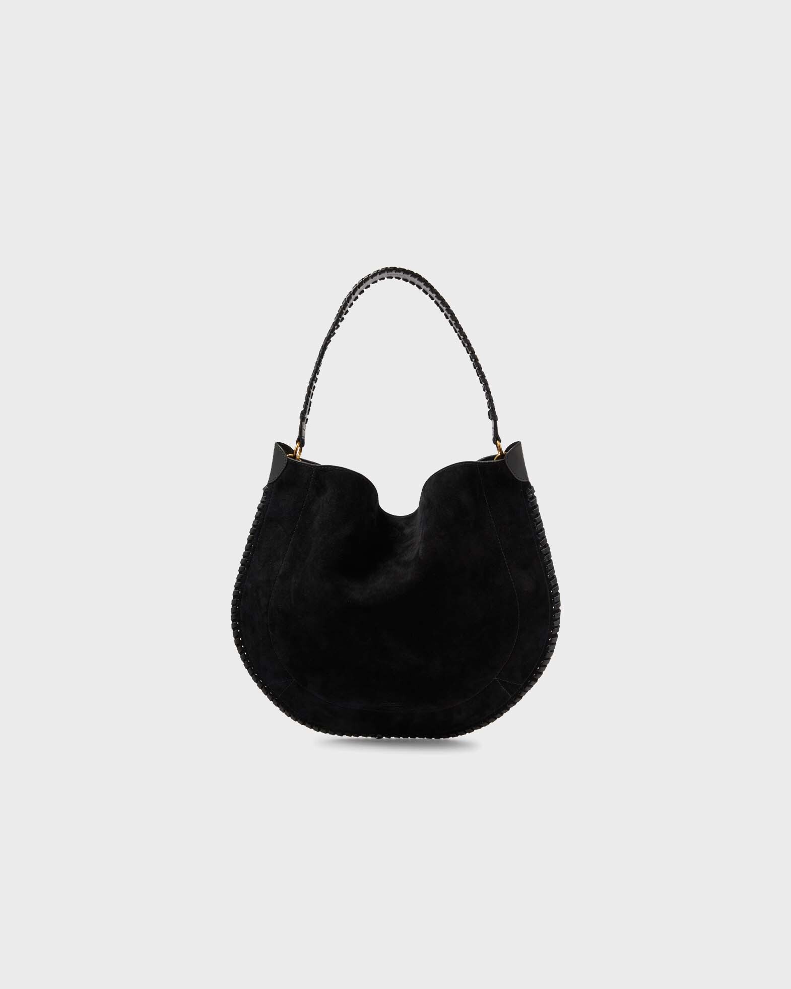 Isabel Marant Women's Black Bag Oskan Hobo Soft Onesize