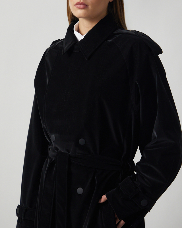 Rains Kappa Trench W3 Grå M