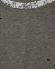 Acne Studios T-Shirt Logo Relaxed Distressed  Ljusgrön XS